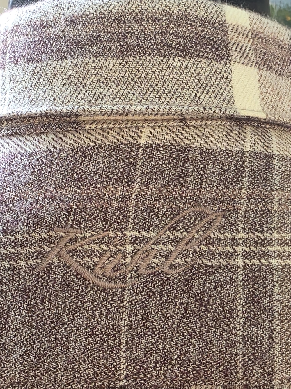 KÜHL Kamila.Flannel Shirt In Women's Large. Purple and White Plaid. - Picture 3 of 10